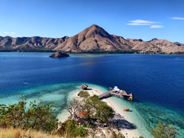 Kelor island in the Komodo National Park