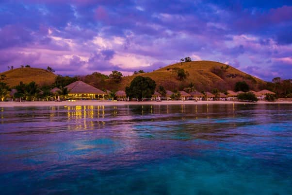 Seraya Island fishing village Komodo