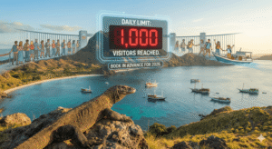 Daily limit for Komodo National PArk Access